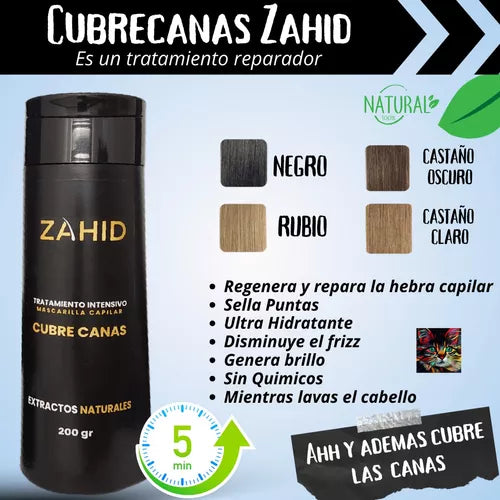 NOVA ZAHID REFERNCE™ Tinte Champú: Di Adiós a las Canas en Solo 10 MINUTOS